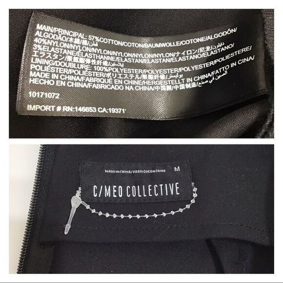 C/MEO COLLECTIVE Forgive Cropped Ruffle Hem Pants - Picture 7 of 8